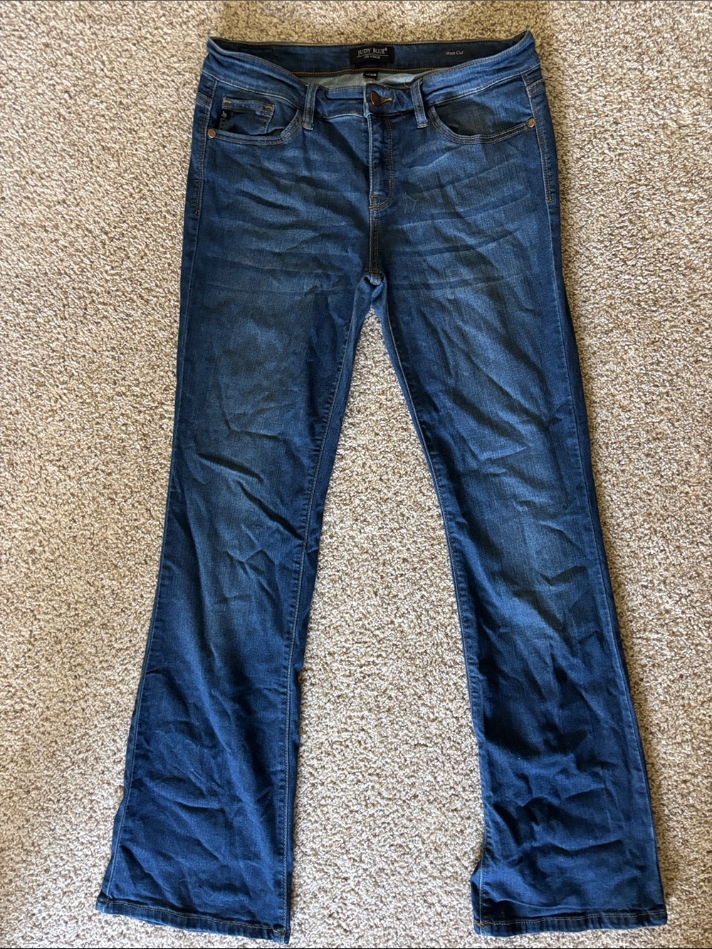 Judy Blue Women's Dark Blue Flare Jeans
